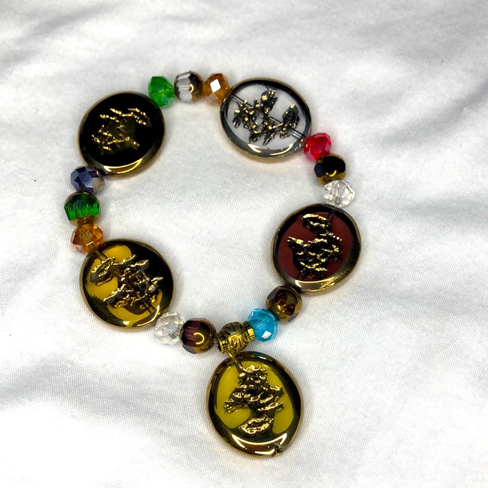 Beaded stretch